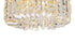 Zula Round Flush Chandelier 5 Light